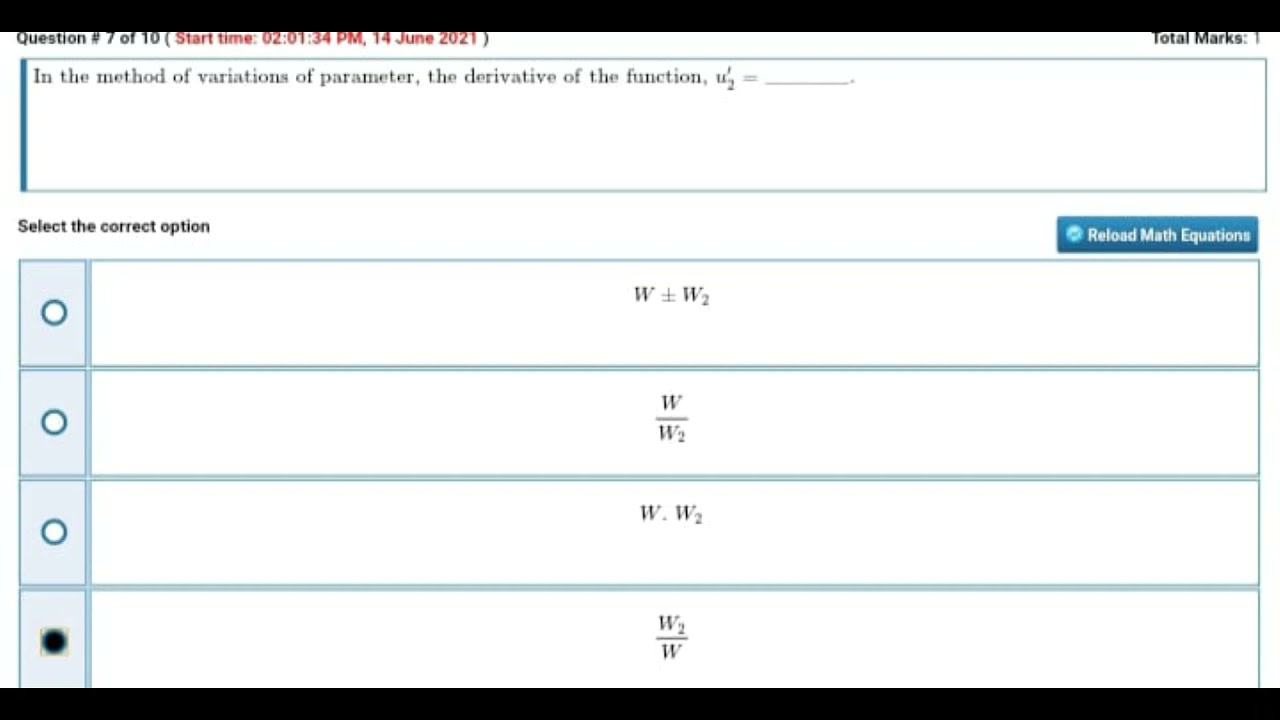 MTH401 Quiz 2 Spring 2021| Education World| Mrs Kinza Bilal