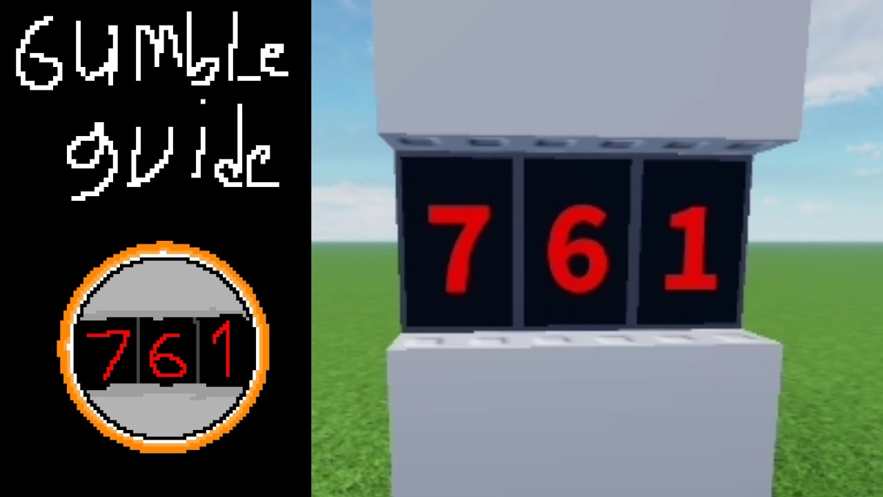 Самый простой автомат Gumble в руководстве по игре Untitled Sandbox!