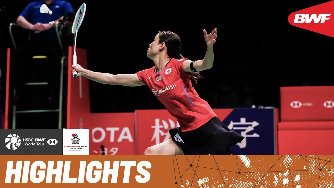 Former world champion Nozomi Okuhara contests Lin Hsiang Ti