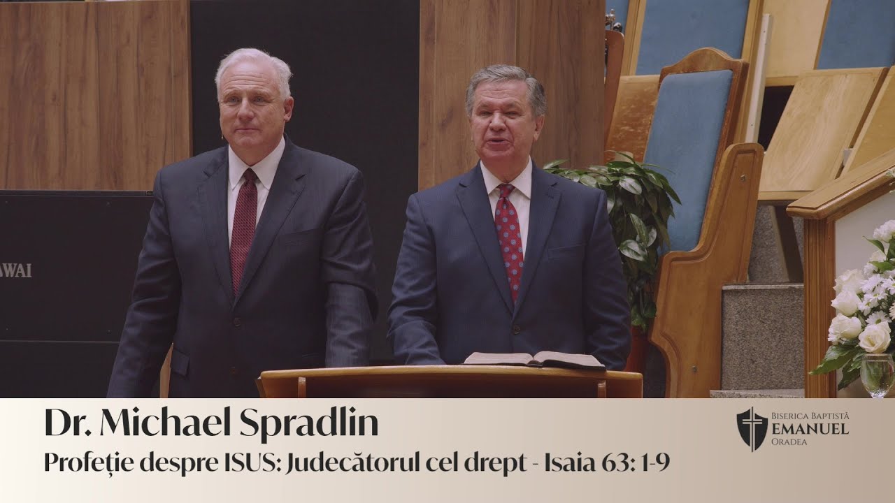 18.01.26 PM | M. Spradlin „Profeție despre ISUS: Judecătorul cel drept