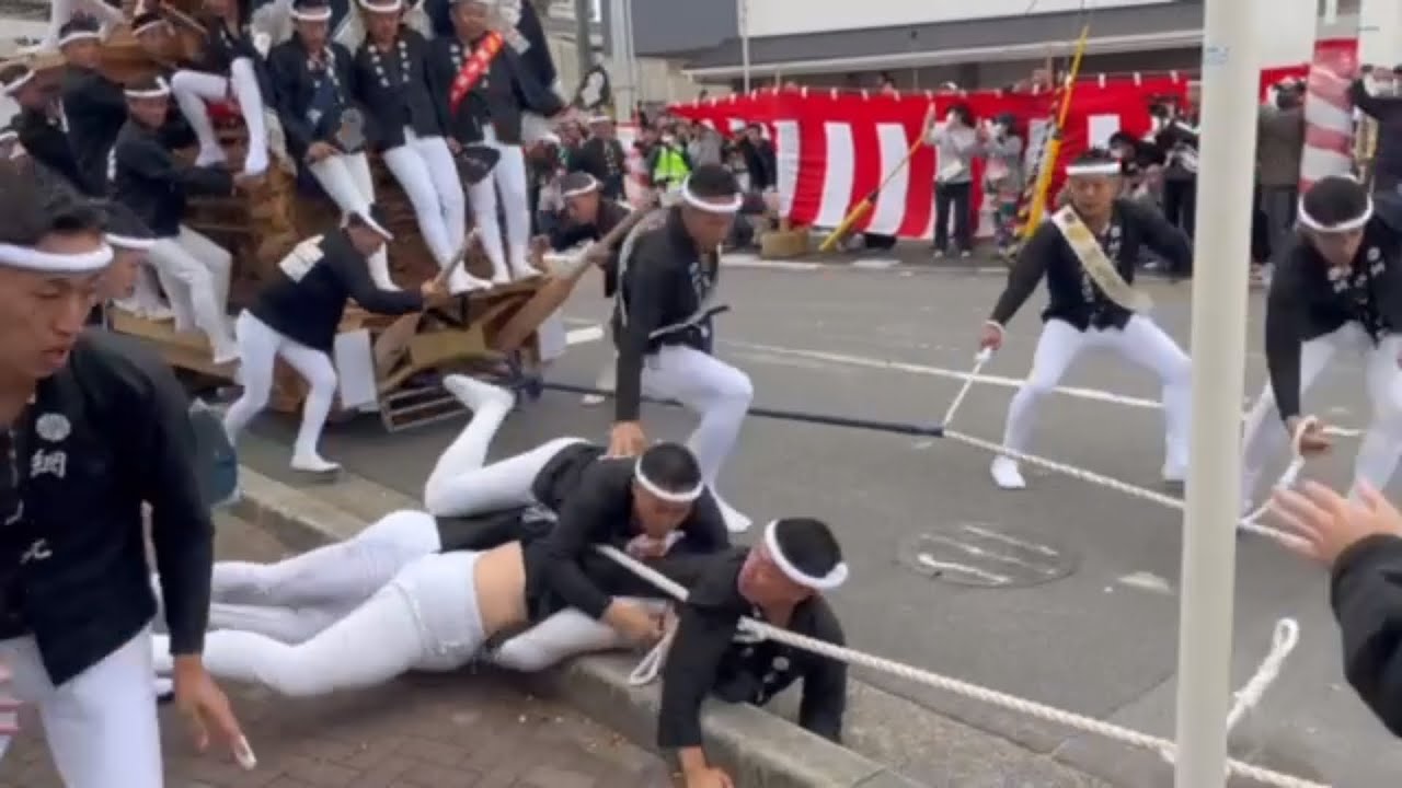【令和5年だんじり】事故・ハプニング集