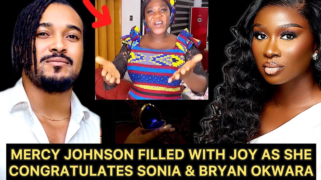 Mercy Johnson Congratulates Bryan & Sonia Uche 