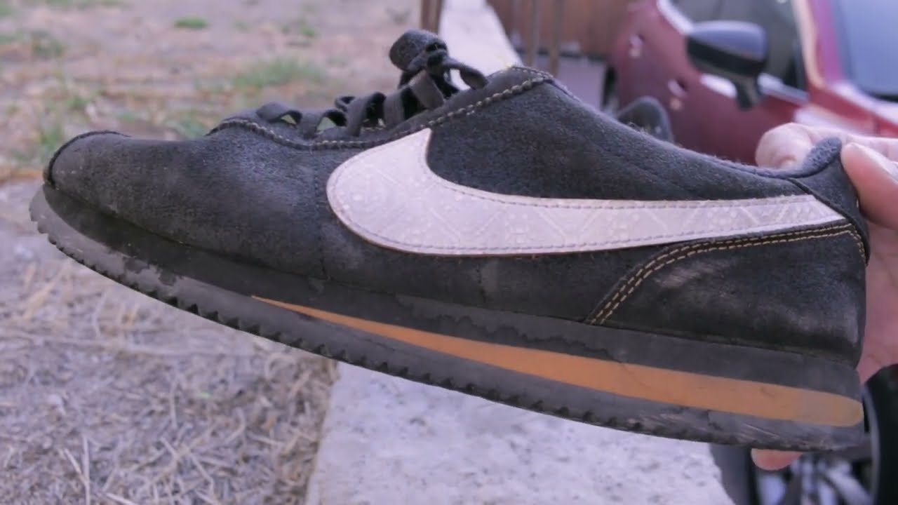 Revive tus Nike Cortez clásicos muy fácil / Suade sneakers restoration