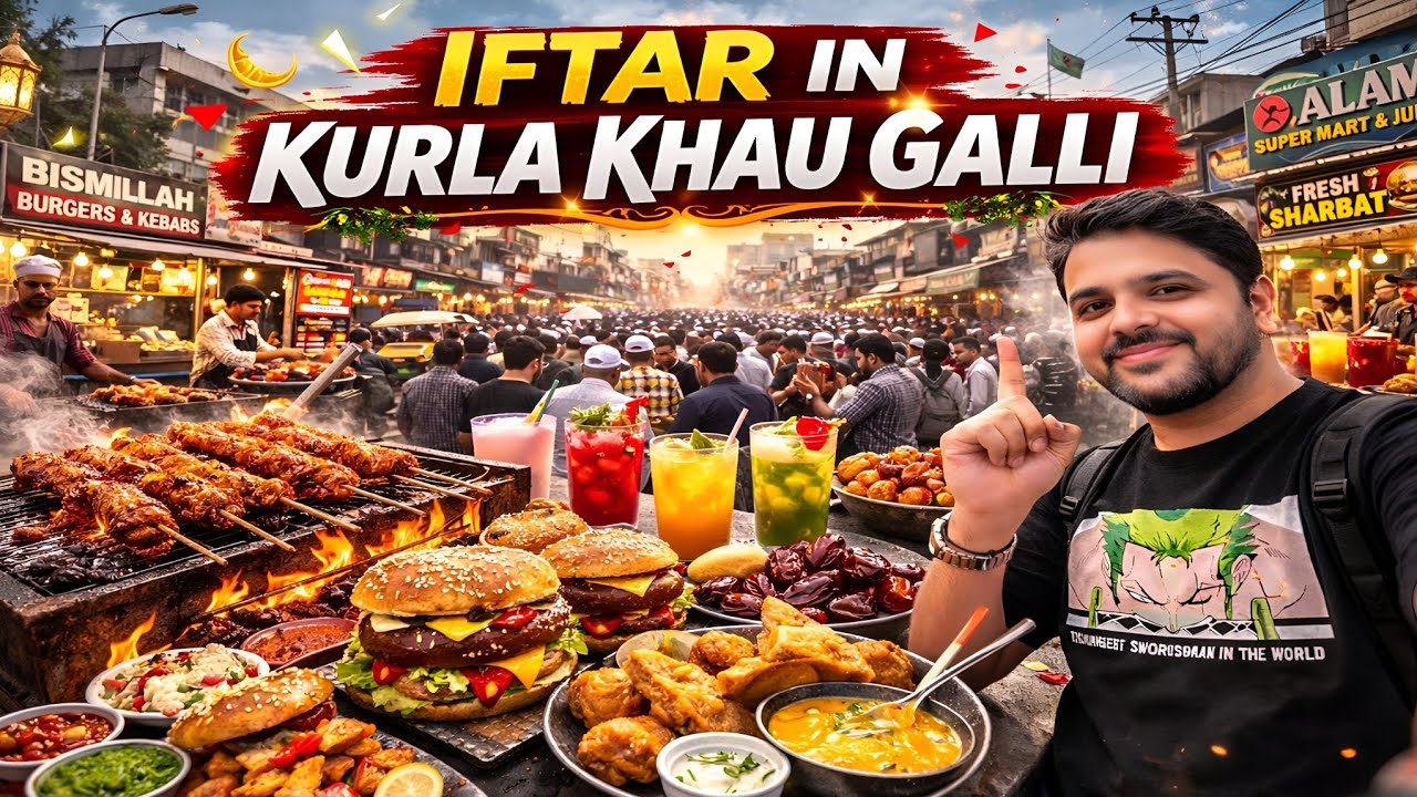 Ramadan In Mumbai 🌙 2026 - Iftar In Kurla Khau Galli | Mumbai Steet Food | Crowd + Crazy Street Food