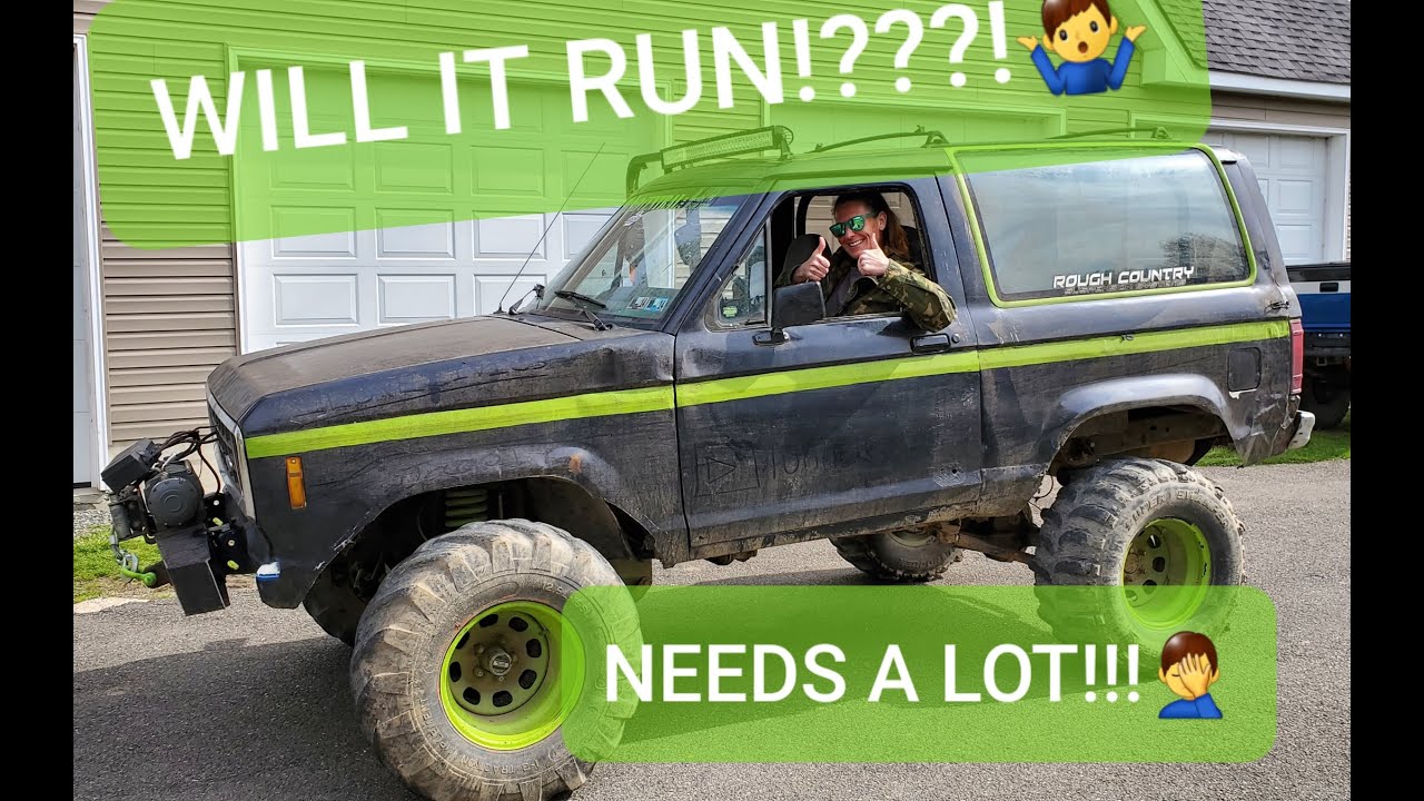ABANDONED BRONCO II WILL IT RUN