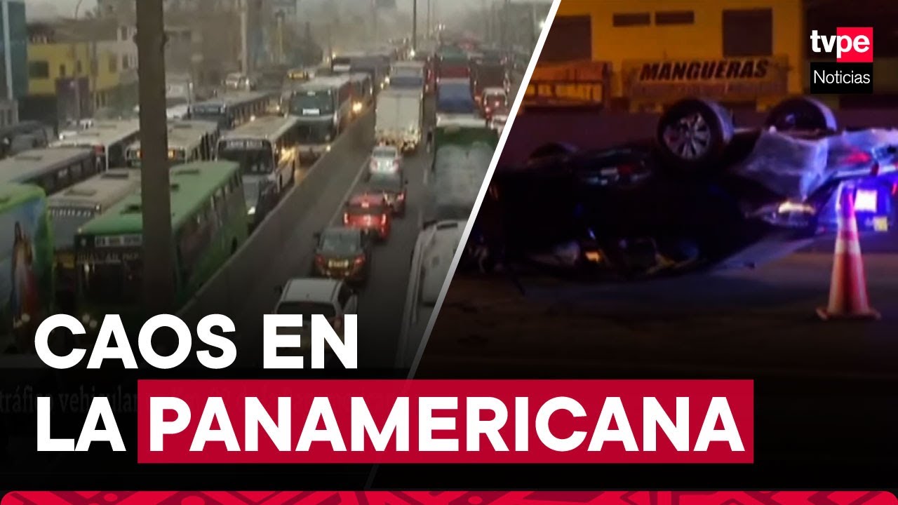 Puente Piedra: caos en Panamericana Norte tras accidente que dejó dos muertos