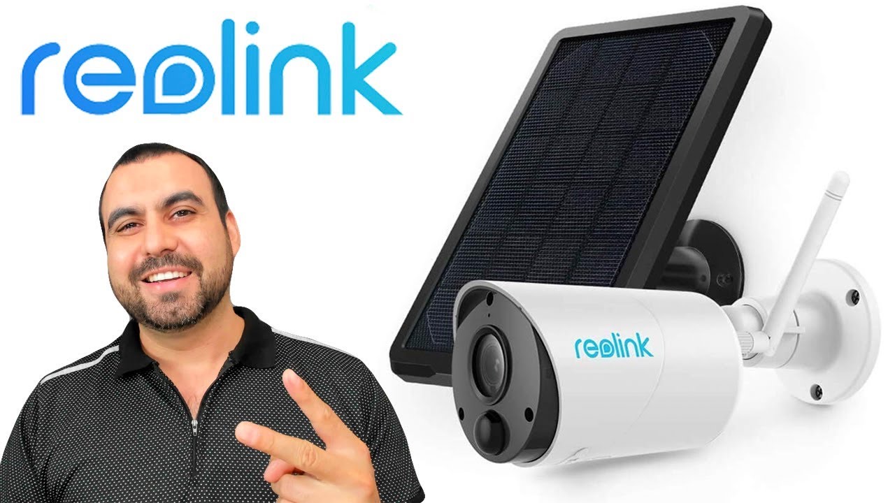 Reolink cámara 1080p IP WIFI con panel solar 🌞