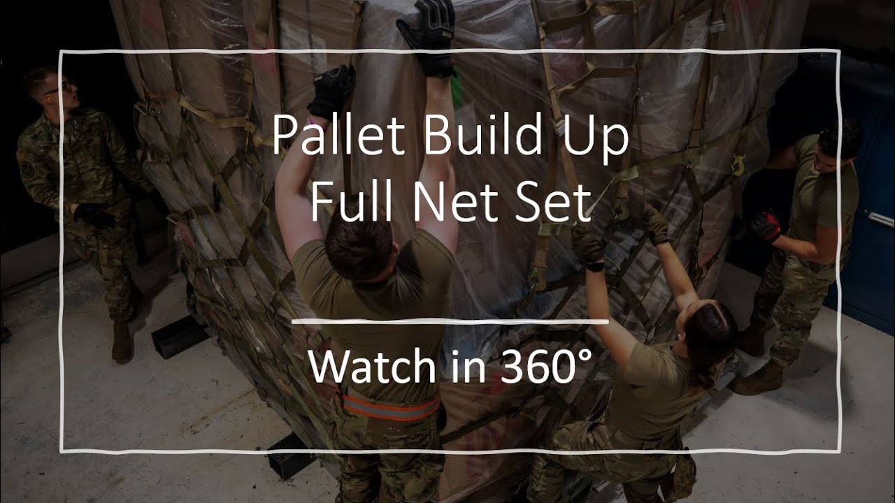 USAF Cargo Pallet Buildup - 360 Video Experience