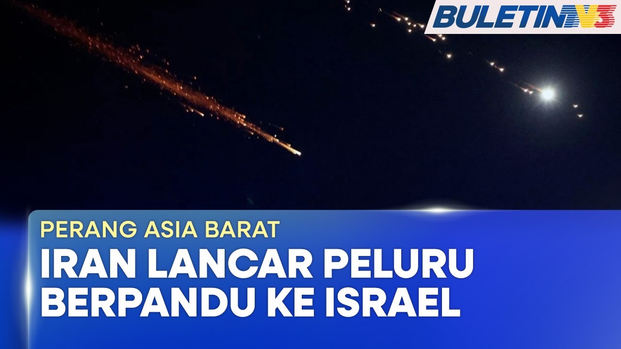 PERANG ASIA BARAT | Iran Lancar Peluru Berpandu Pertama Bawah Kepimpinan Baharu
