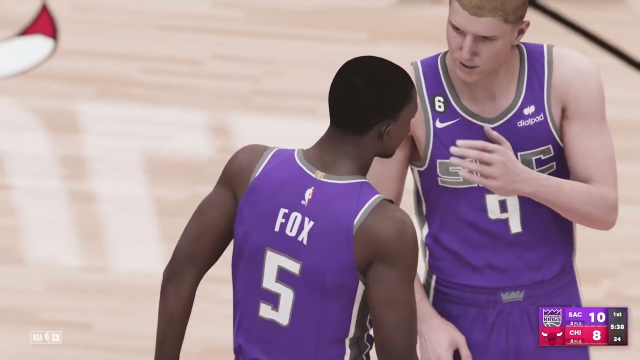 NBA 2K23 gameplay: Sacramento Kings vs Chicago Bulls - (Xbox Series X) [4K60FPS]