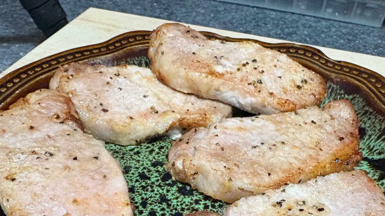 Easy, Juicy Air Fryer Pork Chops