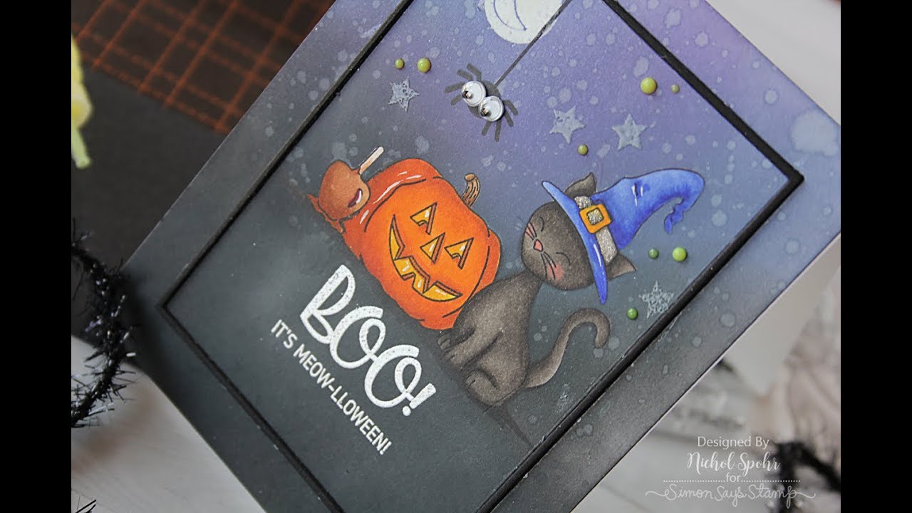 Simon Says Samp Halloween Kit Card & Envelope