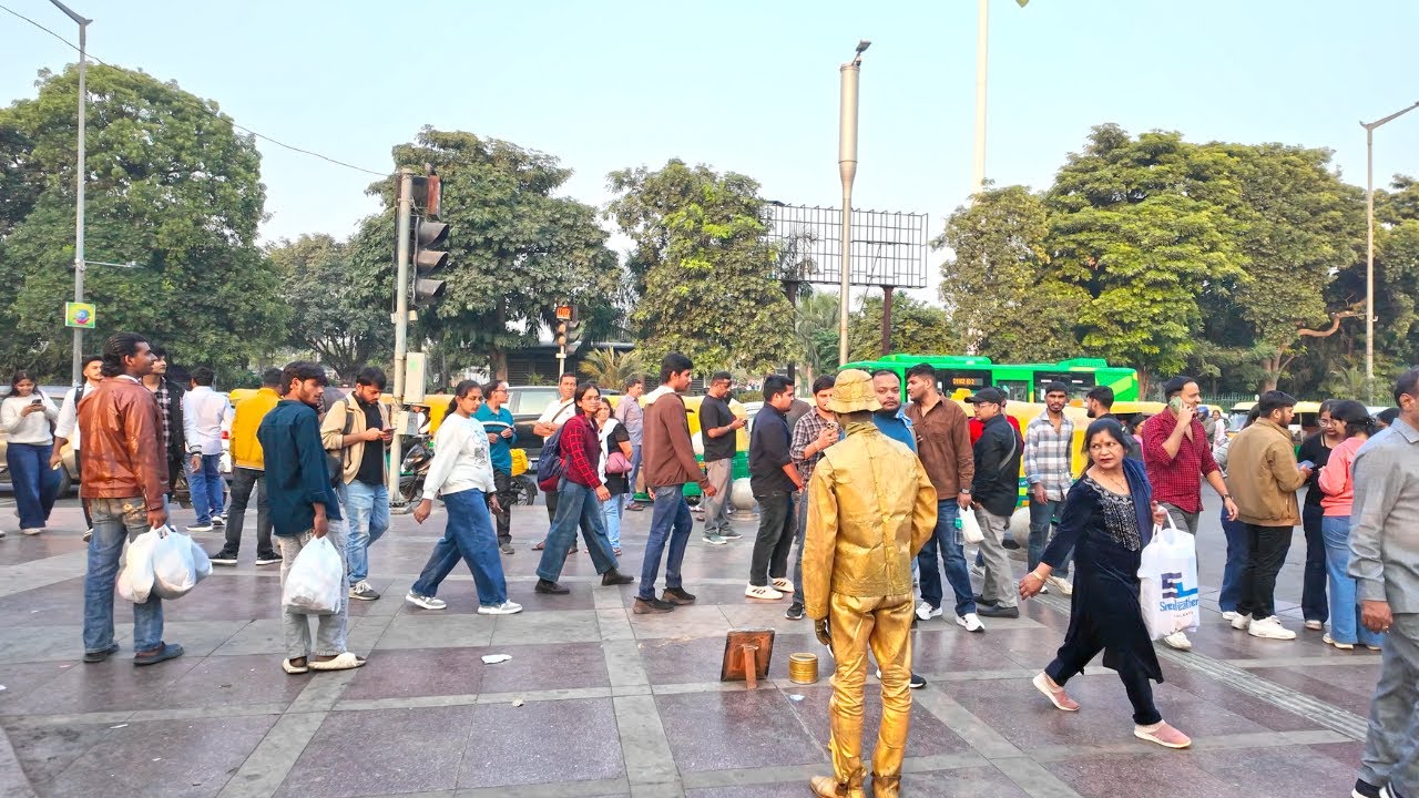 This is New Delhi 2025 🇮🇳 - Real India Walking Tour 4K