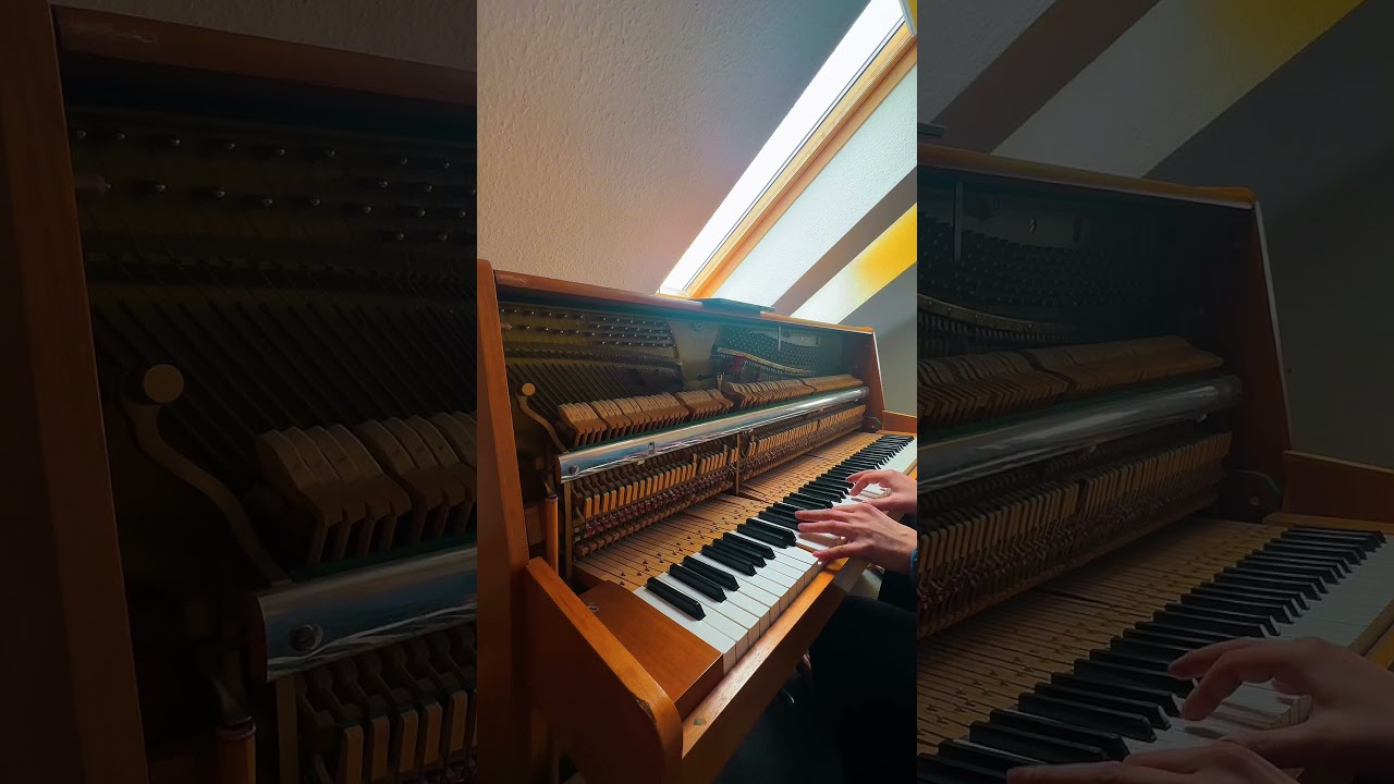 Ich nutze akustische Aufnahmen als &sbquo;Oszillatoren&lsquo; und jage sie&hellip; #viral #jazz #music #piano