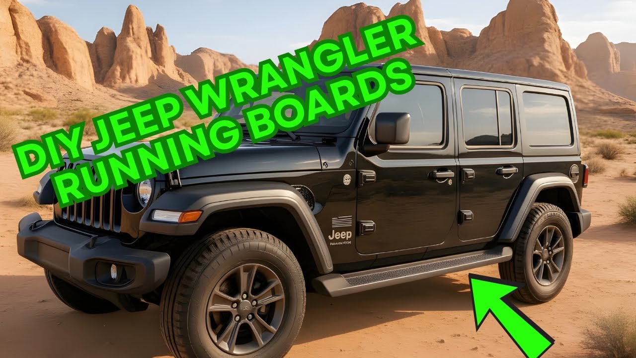 We Installed Running Boards on a Jeep Wrangler (and we never do that)