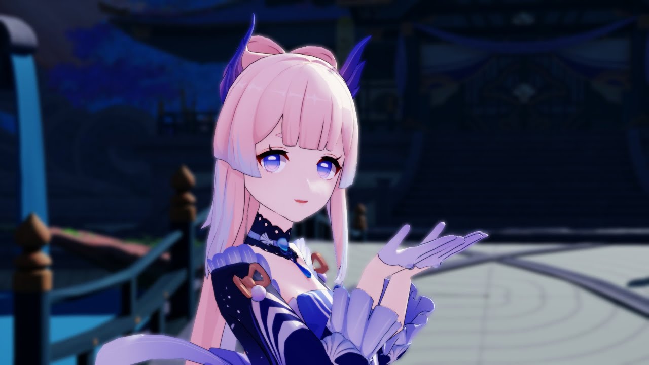 【Genshin Impact MMD】 Kokomi(珊瑚宮心海) / Gokuraku Jodo「極楽浄土」