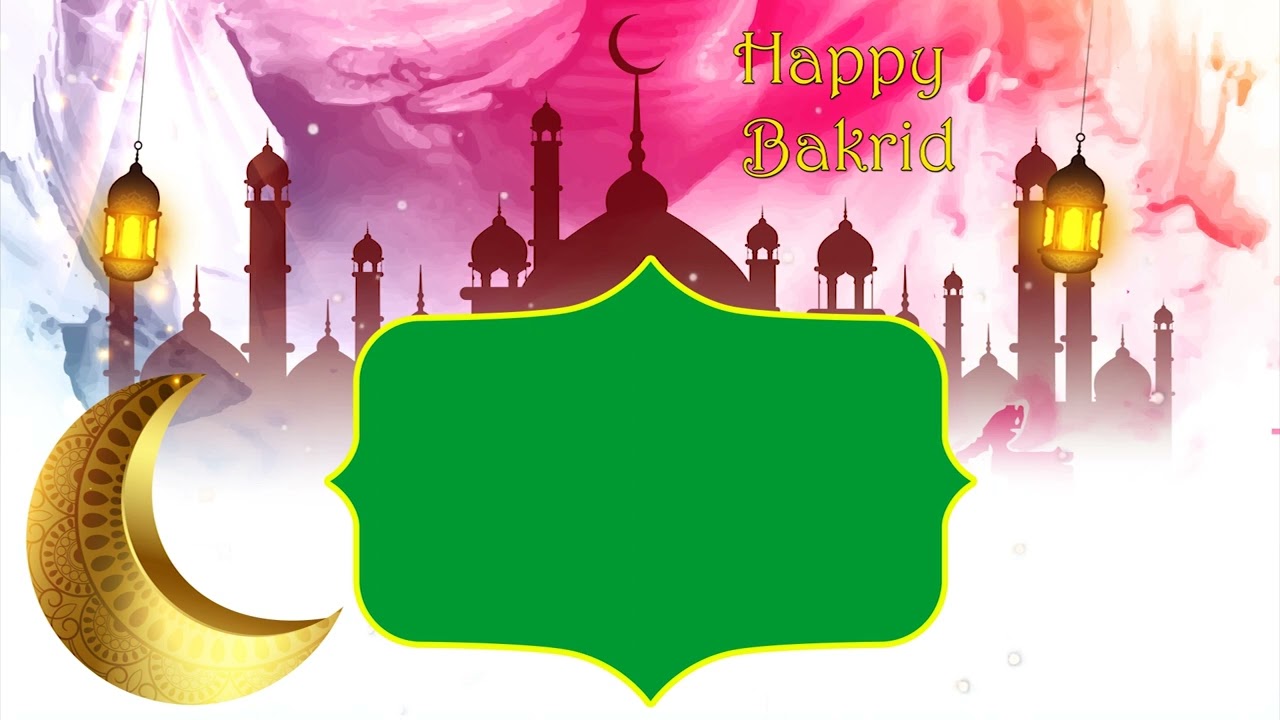 BAKRID GREEN SCREEN || Bakrid Festival Wishes || srinivaseditz