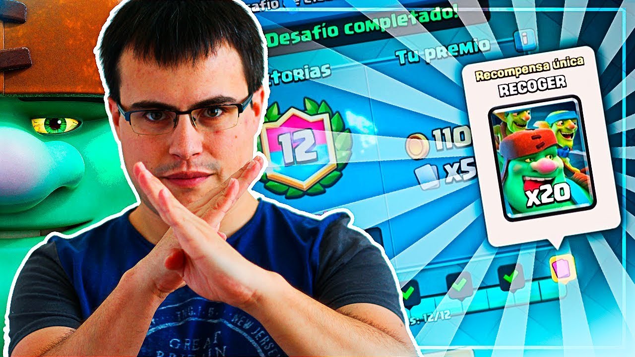 ASÍ ME SACO EL DESAFÍO DEL GIGANTE DUENDE ¡¡ ES MALÍSIMA LA NUEVA CARTA !! | Clash Royale