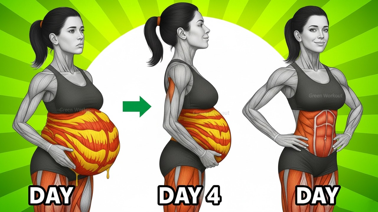 🔥 30-Min Standing Abs Workout | Burn Belly Fat & Sculpt a Flat, Slim Waist