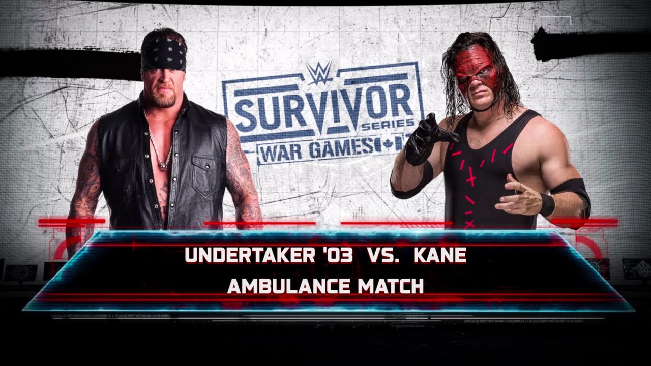 Undertaker vs Kane – Ambulance Match | WWE 2K25 | Brothers of Destruction War