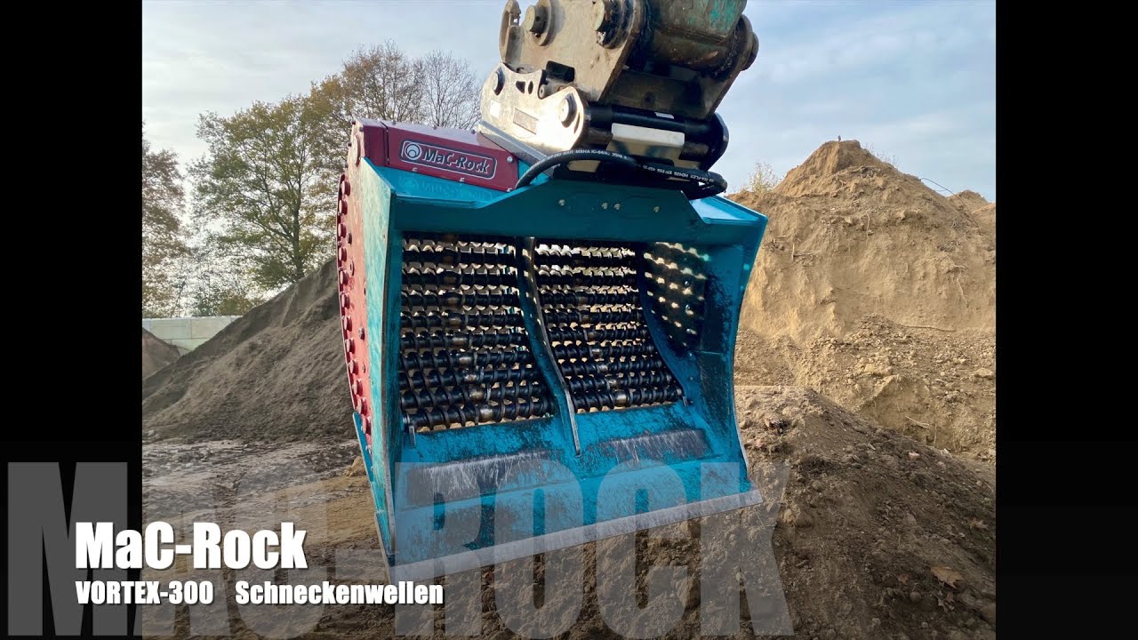MaC Rock Vortex 300 Schneckenwellen