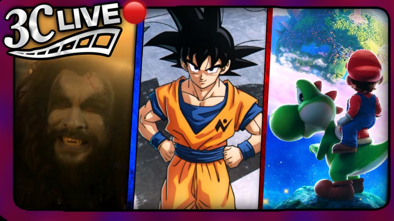 3C Live - Lobo New Look, Dragon Ball Super, Mario Galaxy Movie Trailer 2
