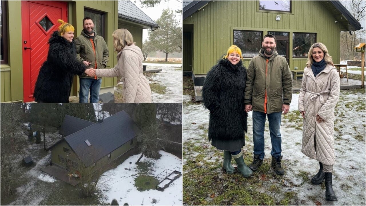 Kada įkurtuvės? Adelė ir Paulius visų užmirštą sodybą pavertė stulbinančiais namais