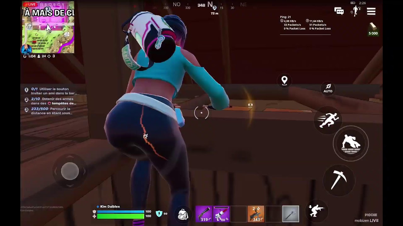 LIVE FORTNITE SAISON SIMPSON DEFI SEMAINE 3