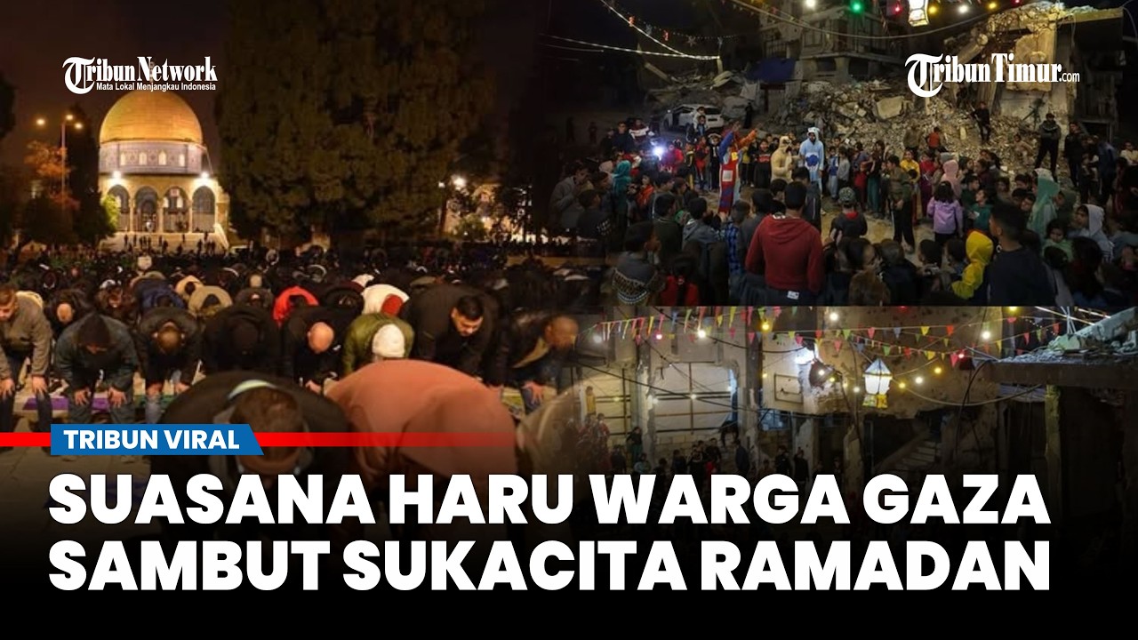 Suasana Ramadhan di Gaza, di Tengah Reruntuhan dan di Bayang-bayang Perang