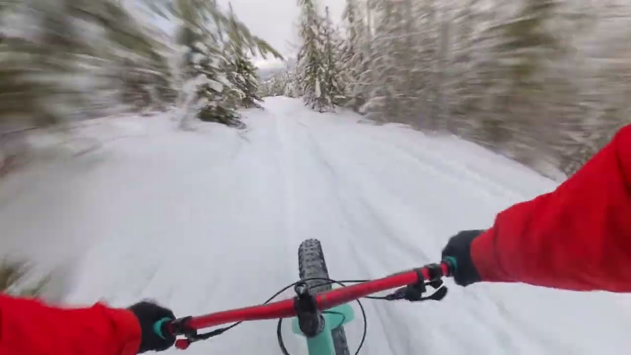 Magic Line 3 in Kimberley BC, on fat bikes!