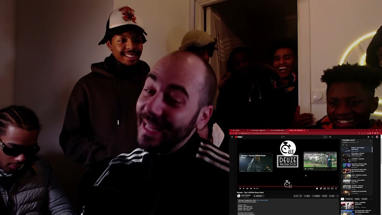 FY STACKZ (Y.A), Lille Pablo, 2J og hele hooden reacter på 