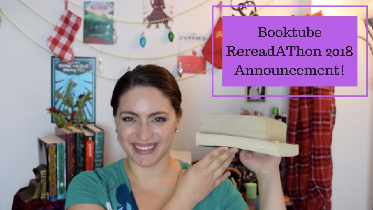 BookTube RereadAThon 2018 Announcement!