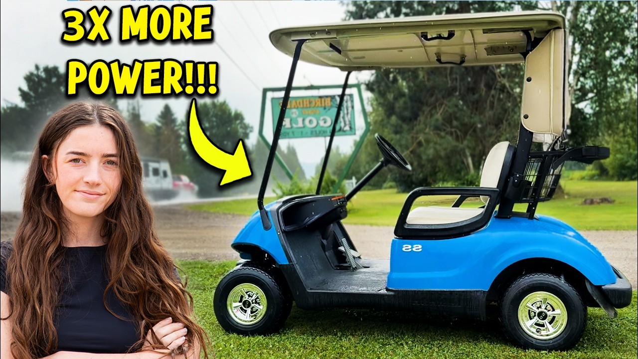 Epic Golf Cart Makeover! (ft. Vatrer Battery)