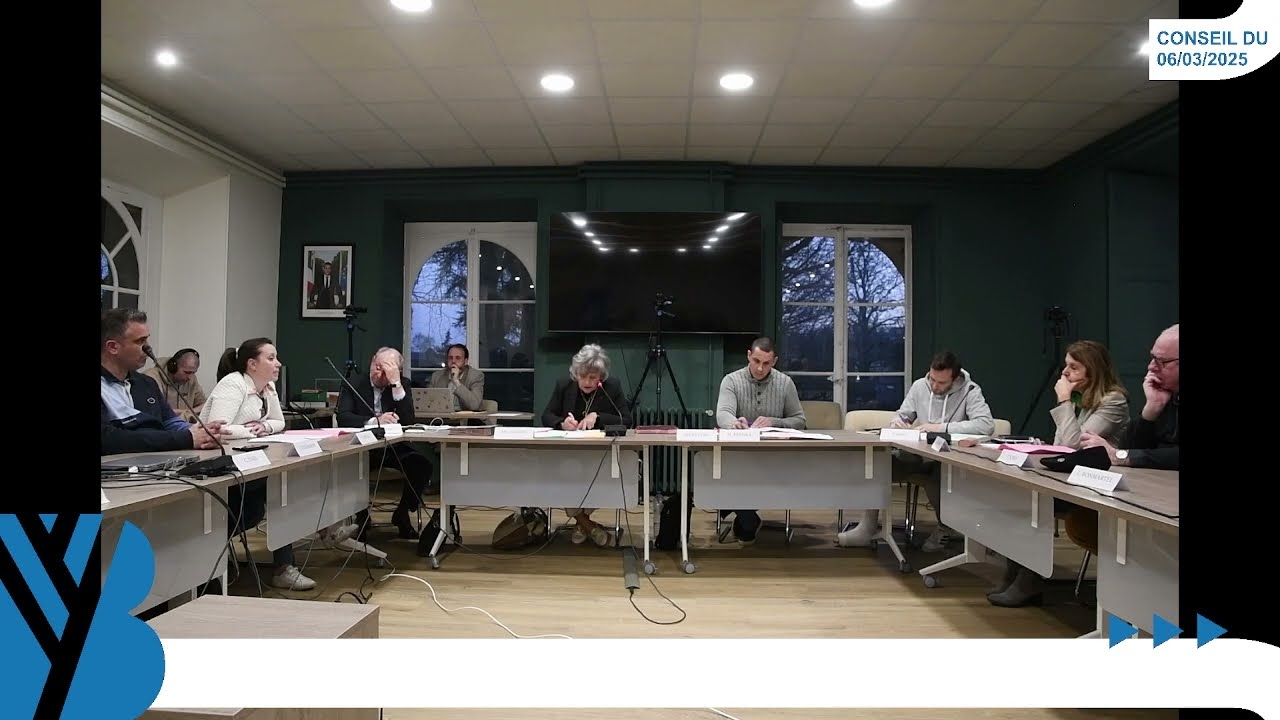 Conseil municipal du 6 mars 2025