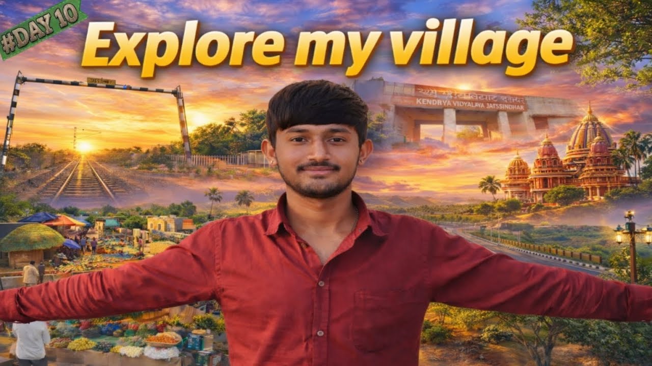 Exploring My Village: Hidden Gems and Best Locations🥰