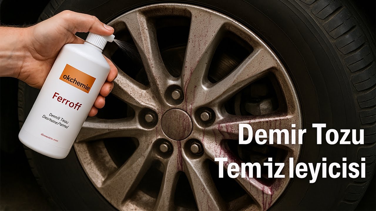 Güçlü Demir Tozu Temizleyici - Çok Kirli Jantta Denedik - dkchemie