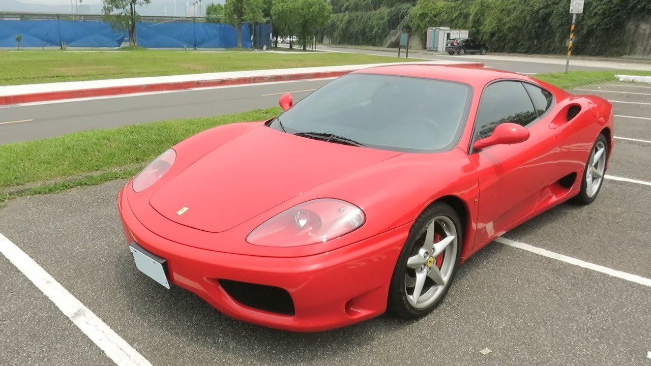 介紹法拉利怎麼上下車跟操作 FERRARI 360 一鏡到底