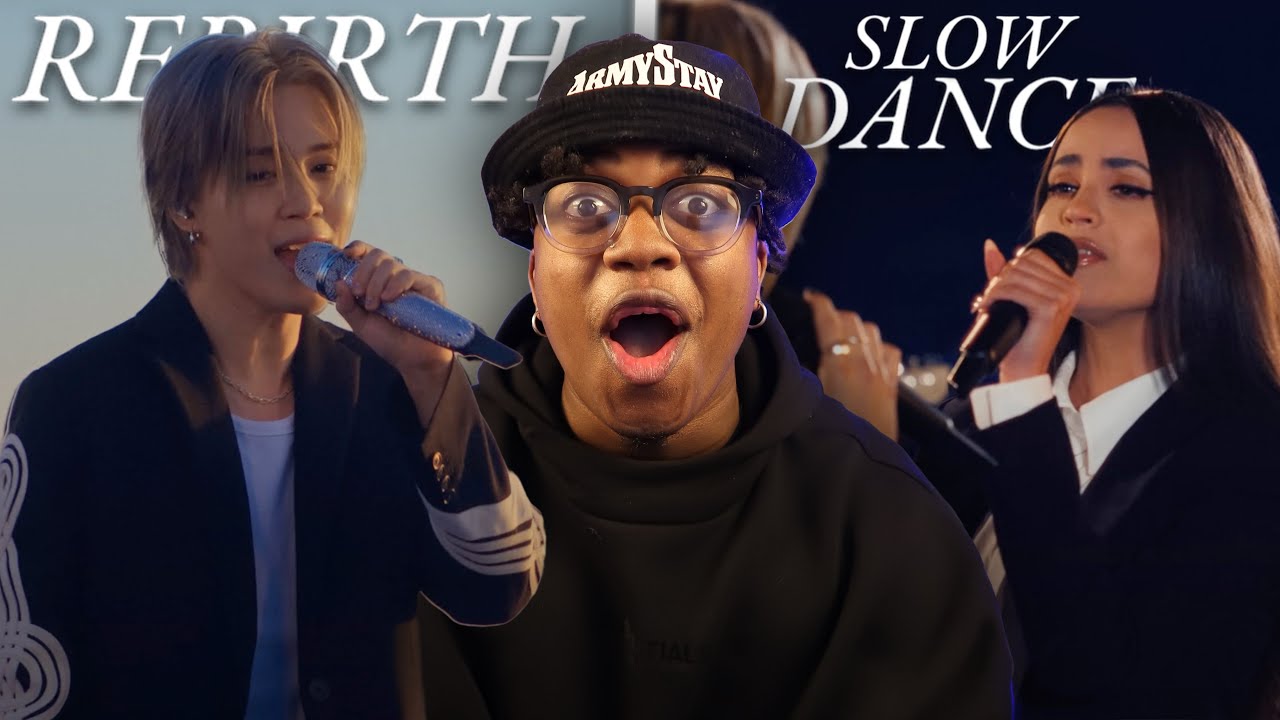 지민 (Jimin) 'Rebirth + Slow Dance (feat. Sofia Carson)' Live Clip Reaction