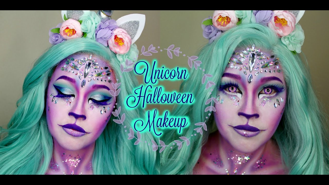 Unicorn Halloween Makeup