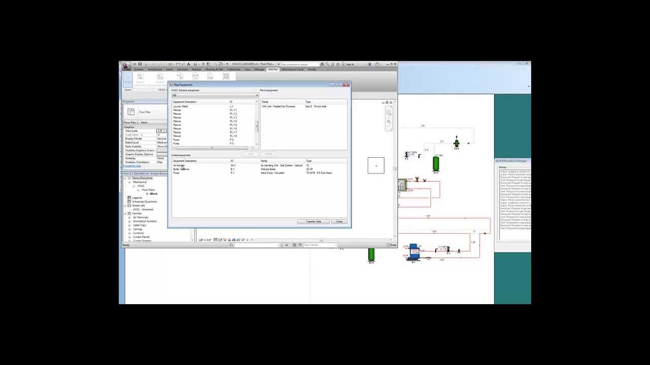 Video #3:  Revit and HVAC Solution Pro Software Connect