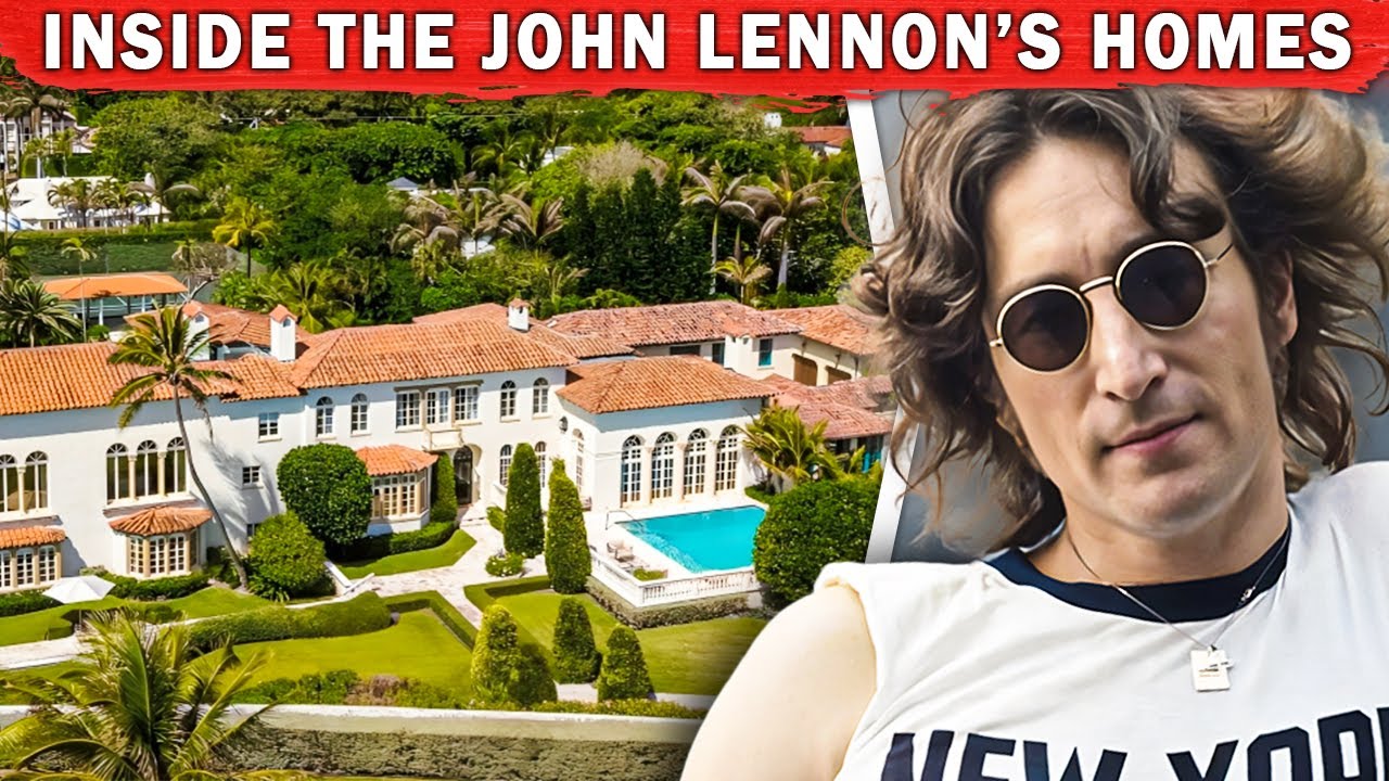 Inside the Luxurious Homes of John Lennon | Beatles Legend's Lavish Lifestyle | Refined Culture