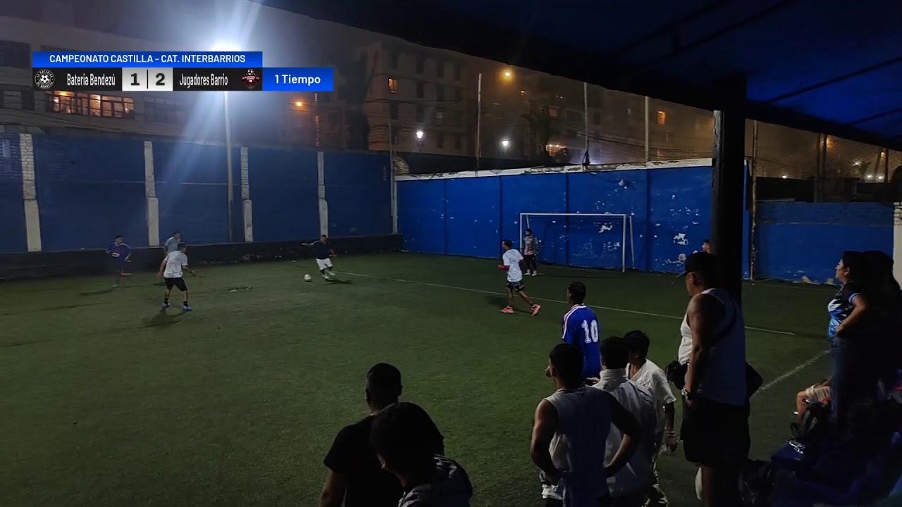 CAMPEONATO CASTILLA 7 - CATEGORÍA INTERBARRIOS
La Batería Bendezú vs Jugadores de Barrio