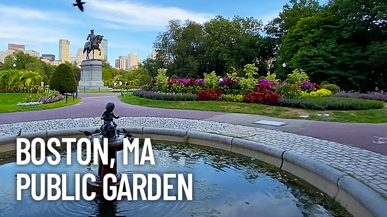 Boston Public Garden Walking Tour -, MA, United States