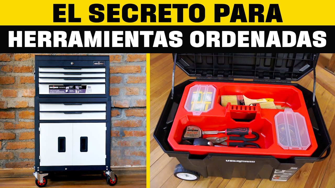 4 Soluciones para organizar herramientas y accesorios I Lo Mejor