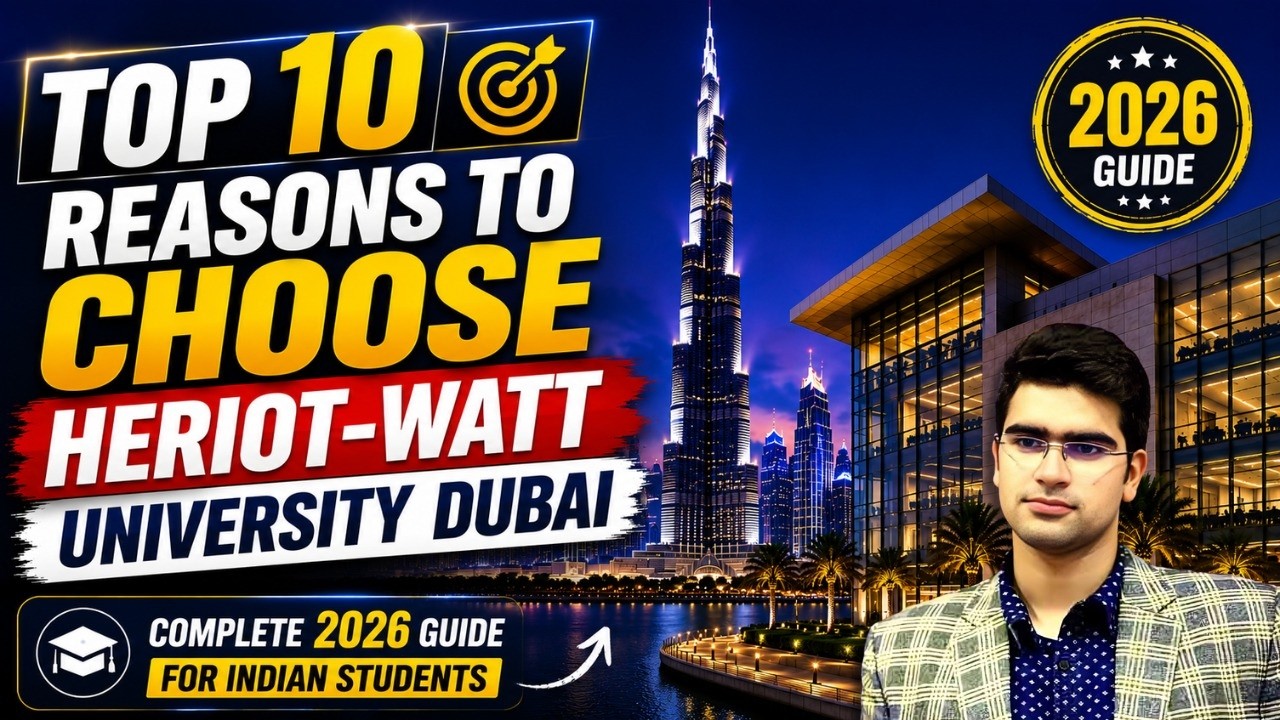 Top 10 Reasons to Choose Heriot-Watt University Dubai | Complete 2026 Guide for Indian Students