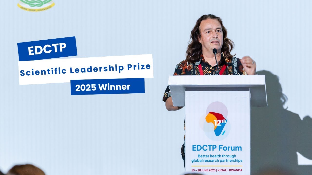 EDCTP Scientific Leadership Prize winner: Professor Tulio de Oliveira