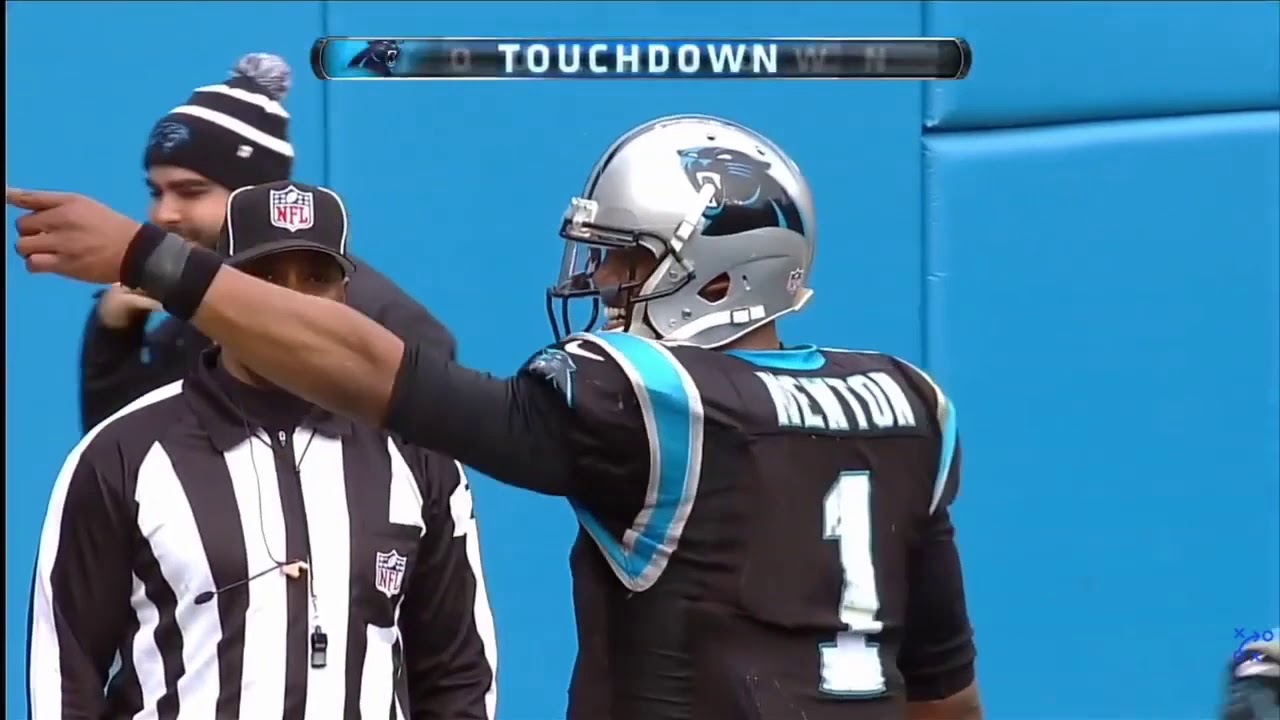Every Cam Newton Rushing Touchdown
