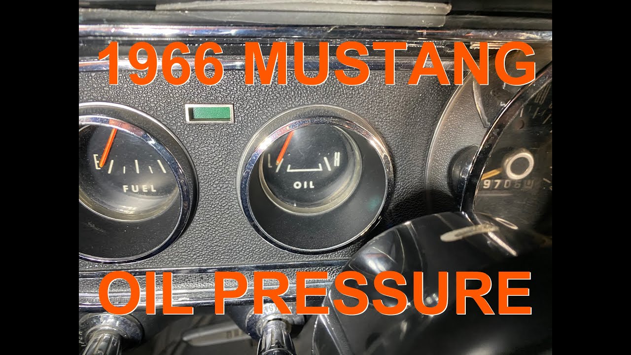 How to fix the Oil Pressure Gauge in a 1966 Mustang