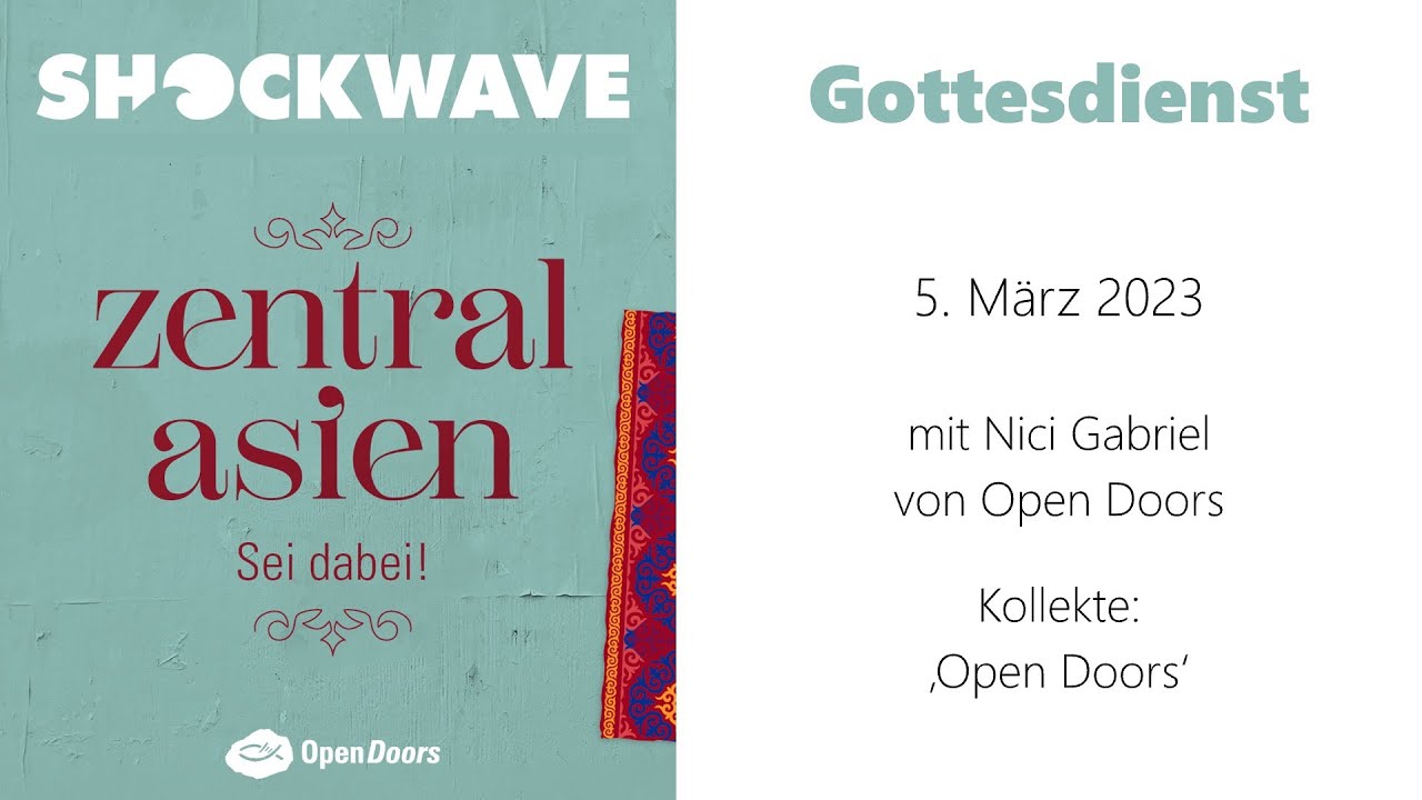 Shockwave Zentralasien mit Nici Gabriel von Open Doors