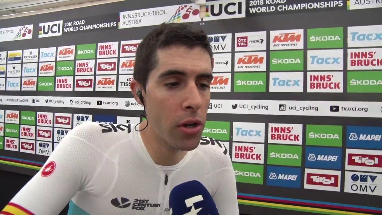 Jonathan Castroviejo - post-race interview - TTT - Innsbruck 2018 (UCI Road WCh)